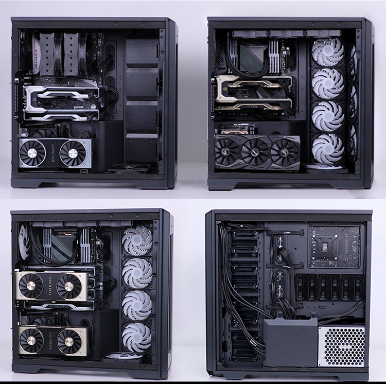 PHANTEKS PK620 Side-Transparent Server NAS Multi-Hard Drive AI Workstation Computer Case (Supports EATX/EEB Dual Motherboard/Dual Power Supply/5090/DL) 17