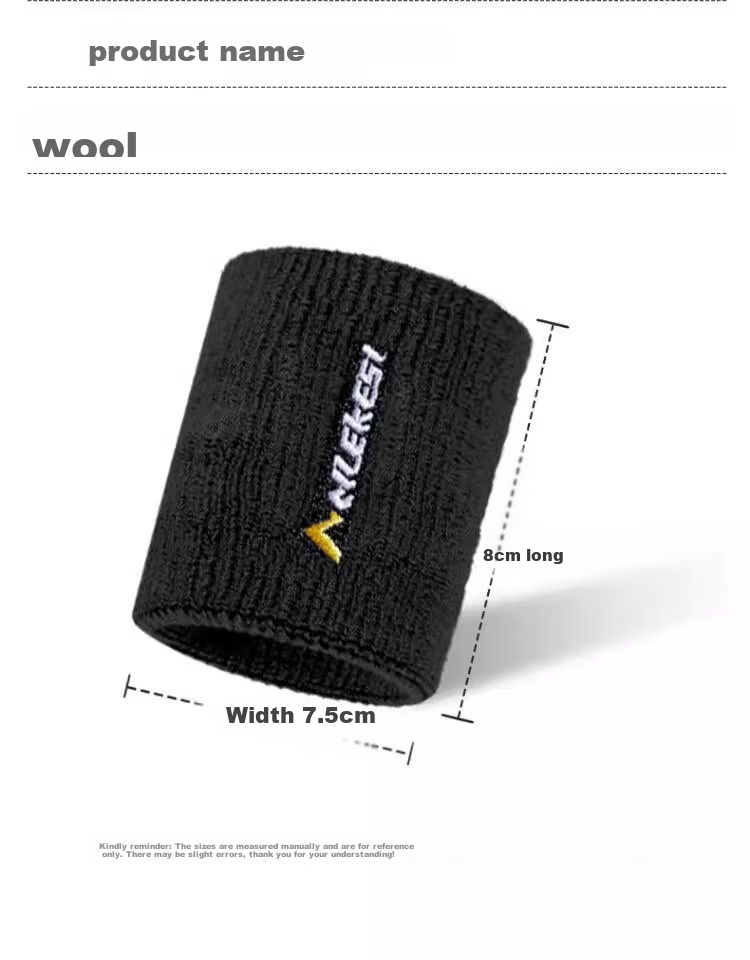 NAILEKESI N Children's Wristband Sports Wrist Sprain Sweat-Absorbing Towel for Girls Volleyball Basketball Badminton Wristband Two Pieces 11