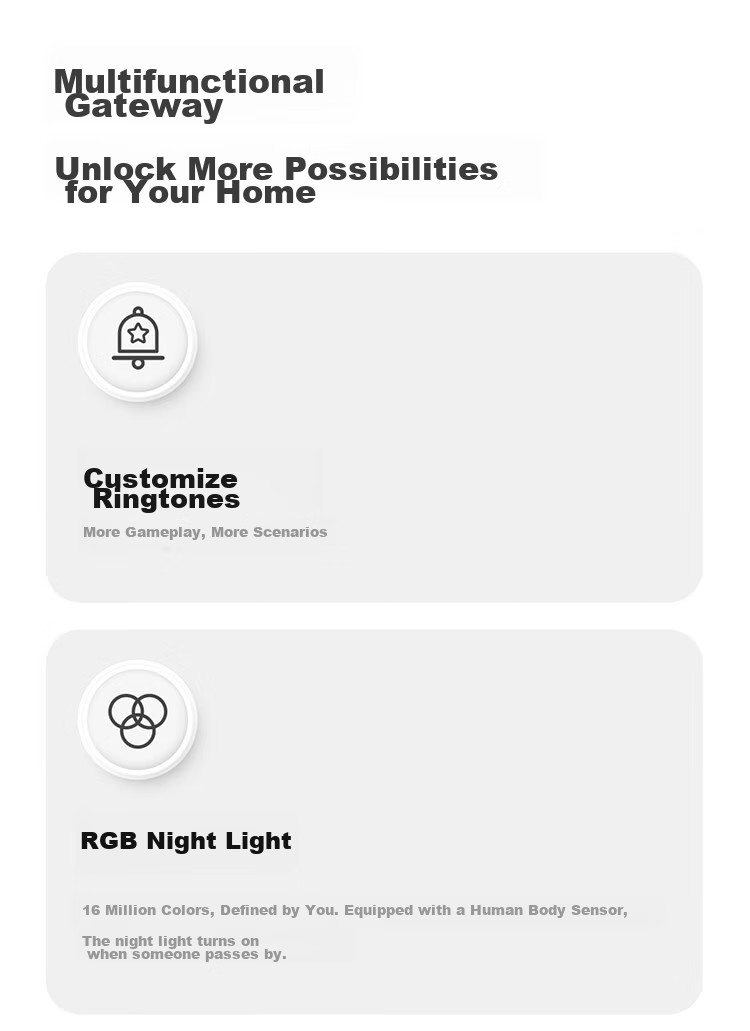 Aqara Smart Home Gateway M1S with Remote Control, Sound And Light Alarm, Compatible with Mi Home APP/iOS HomeKit 12