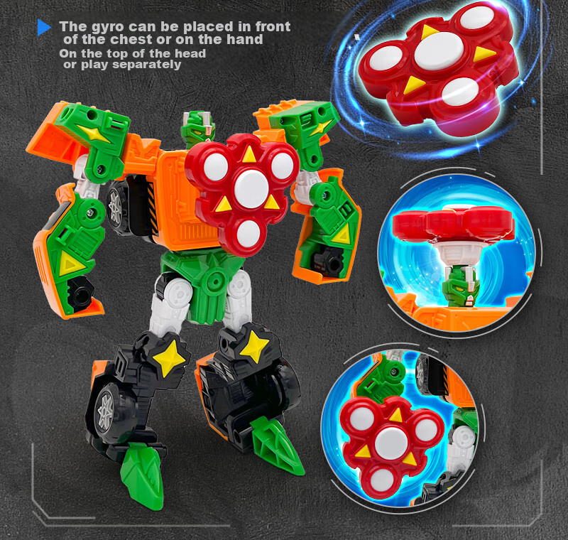 Kabaocheshen Rescue Alliance Transforming Car Ambulance Toy, Boys' Robot Elite Edition Medical Master Birthday Gift 5