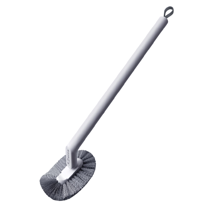 Dawei Toilet Brush, No Dead Angle, Wall-Mounted for Home Use, Long Handle Brush for Bathroom Squat Toilet, H5 + Y6 Hook Combination Set