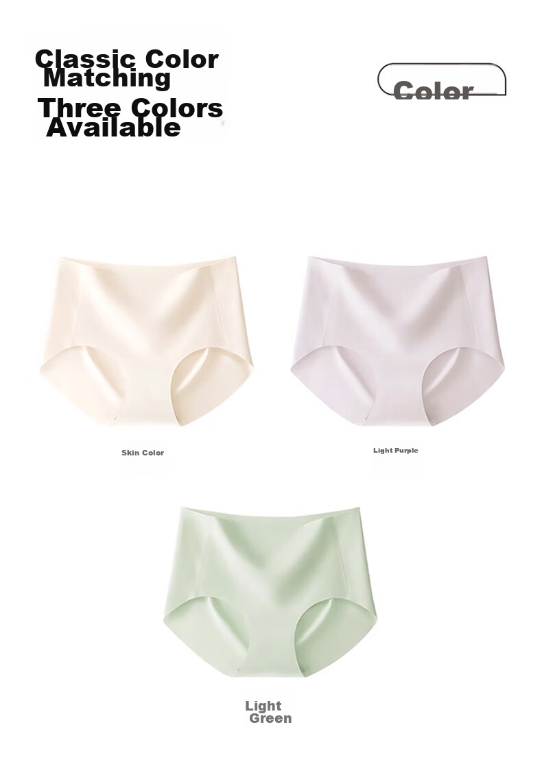 MiiOW Disposable Ice Silk Underwear for Women, Seamless Sterilized No-Wash Travel Yoga Fitness Business Trip Menstrual Daytime Disposable M 15