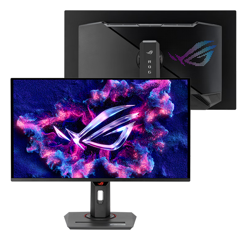 ASUS ROG XG27ACDNG 26.5-Inch 2K Monitor, 360Hz Display, 240Hz Display, OLED, DP1.4 HDMI2.1, True 10-Bit HDR400