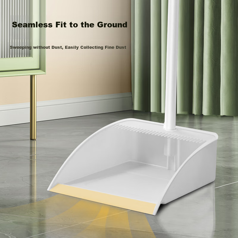 Taitaile Broom And Dustpan Set, Windproof Comb-Shaped Household Sweeping Broom And Dustpan Two-Piece Set