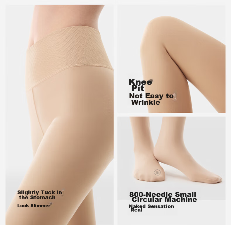 Bananain Hot Skin 501+ Women's Stockings, Bare Leg Effect, Warm, Skin-Like Feel, Antibacterial, Autumn And Winter Leggings, Anti-Snag Pantyhose 6