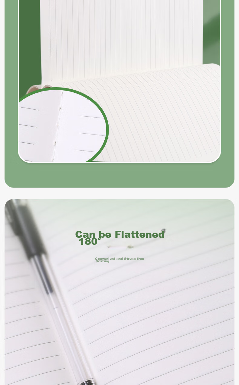 Youxueku A5 Soft Cover Lined Notebook, High-Quality Stitched Notebook for Students And Exam Preparation, Error Correction Book with Text Style, Sweet Design, 4-Pack Set, Mid-Autumn Festival Gift 10