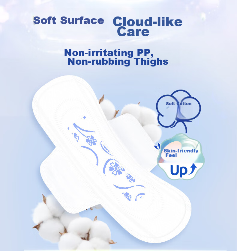 ABC KMS Light And Thin Healthy Formula Ultra-Thin Extended Night Use Sanitary Napkin Set Sold by JD 320mm*9 Pieces 4