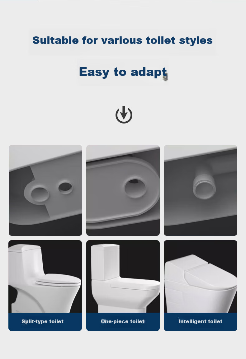 KEGOO Toilet Flange Seal Ring Anti-Backflow Odor Prevention Check Valve, Extended Sewer Outlet for Toilet, Universal K5068 10
