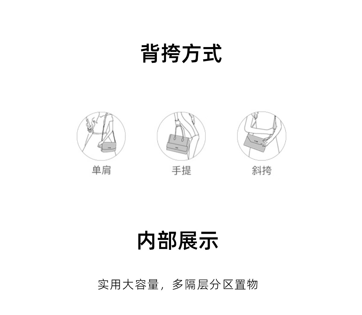 Hush Puppies Women's Handbag, Shoulder Bag, High-End Classic Monogram Large Capacity Tote Bag, Gift for Girlfriend Or Wife 3