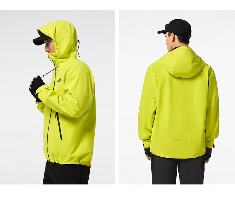 Pelliot [Rock Shell | Zhao Lusi Same Style] Hard Shell Single-Layer Windproof Waterproof Wear-Resistant Mountaineering Jacket 125301055 20