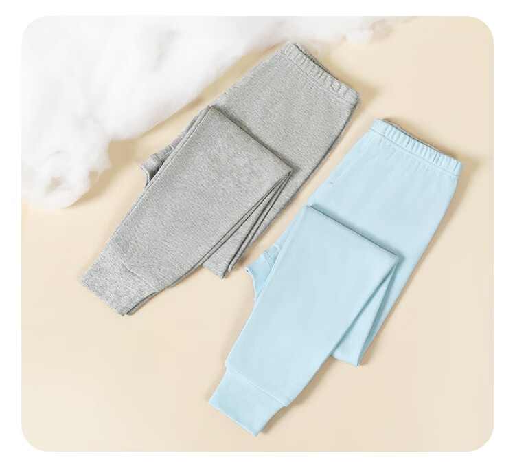 Hodohome Kids Cotton Thermal Leggings A-Class Girls Warm Pants Autumn Winter Cotton Fleece Sleepwear for Girls Size 150-170 7