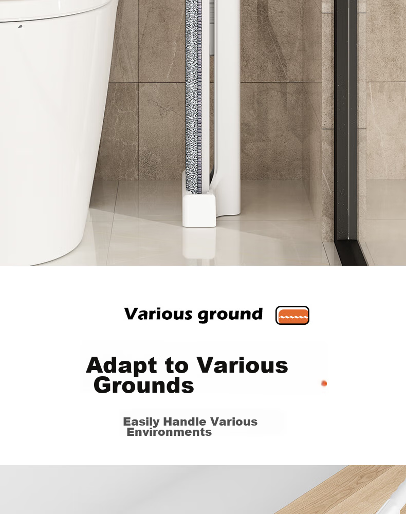 Youjialiangpin Flat Mop, 60CM Handle Length, 156CM Total Length, 3 Cloths Included, Household Use, No Hand Washing Required, Lazy Person's All-In Mop, Office And Commercial Cleaning Tool 8