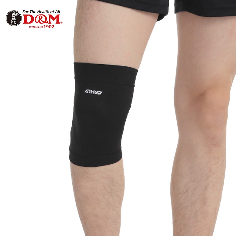 D&M Summer Sports Knee Brace for Men, Joint Protection, Patella And Meniscus Support, Anti-Protective for Running And Basketball, Lightweight Imported Style, One Piece