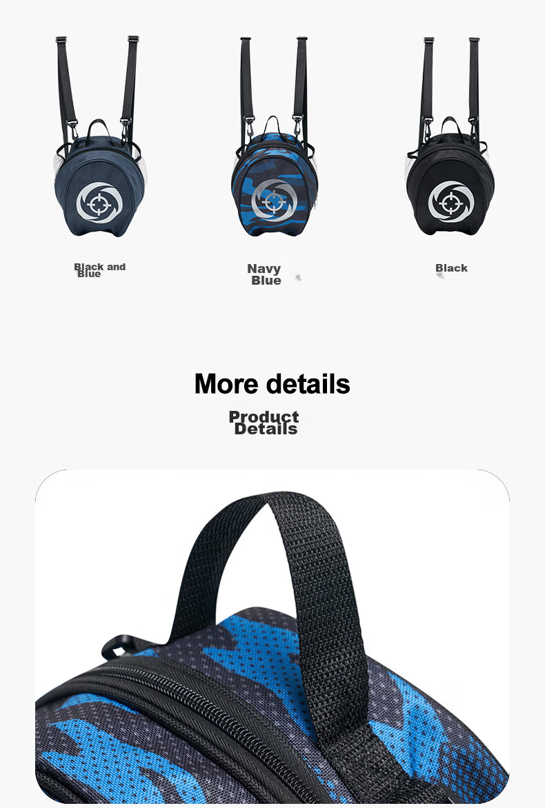 RIGORER Basketball Bag, Sports Outdoor Fashionable Compact Convenient Basketball Bag Trendy 0101 8