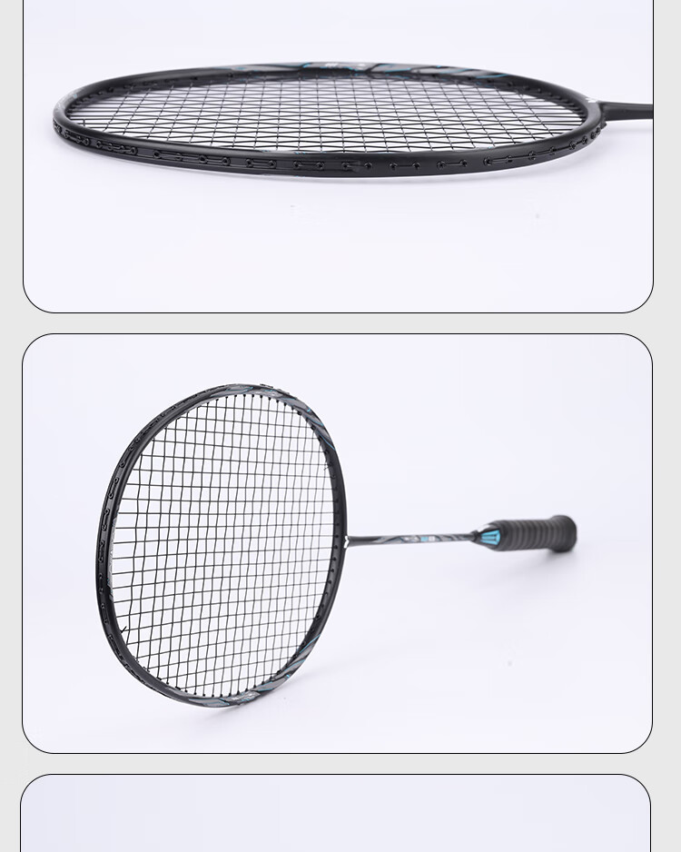 Yodiman Ultra-Light 5U Badminton Racket Single Pack 850 (Pre-Strung, 26 Lbs, 2 Shuttlecocks Included) 18