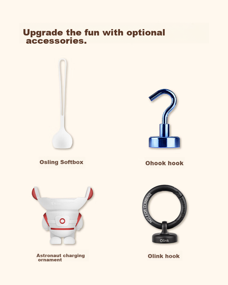 OLIGHT Aolai Little Round C Bedroom Sleep Lamp Bedside Atmosphere Light Outdoor Camping Magnetic Night Light for Girls Kids Birthday Gift 13