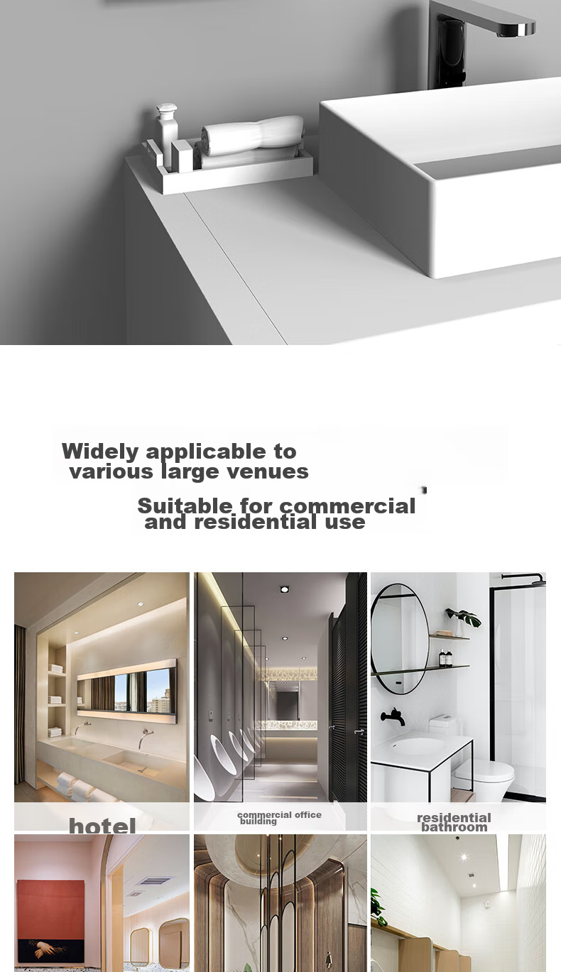 Interhasa! Wall-Mounted Toilet Paper Holder, Bathroom Tissue Dispenser, Washroom And Kitchen Paper Towel Box, No Drilling Required E6007 12