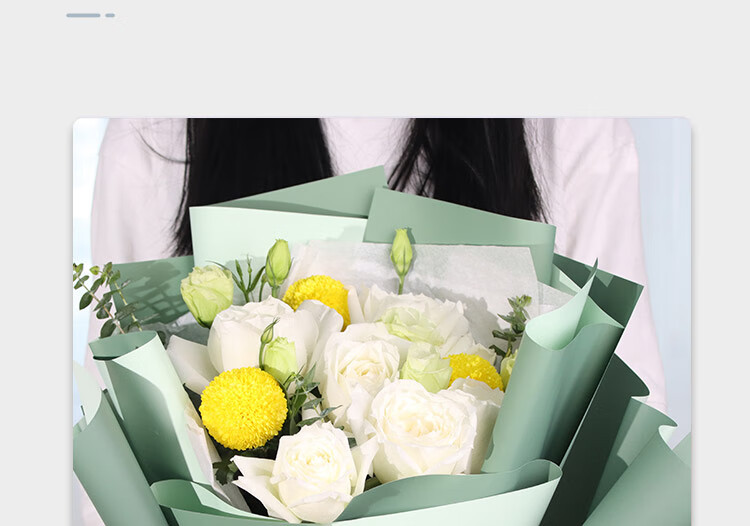 Jidukongjian Fresh Flower Bouquet Wrapping Paper, Mid-Autumn Festival Gift, Handmade DIY Birthday Present Packaging, Floral Arrangement Wrapping Paper 11