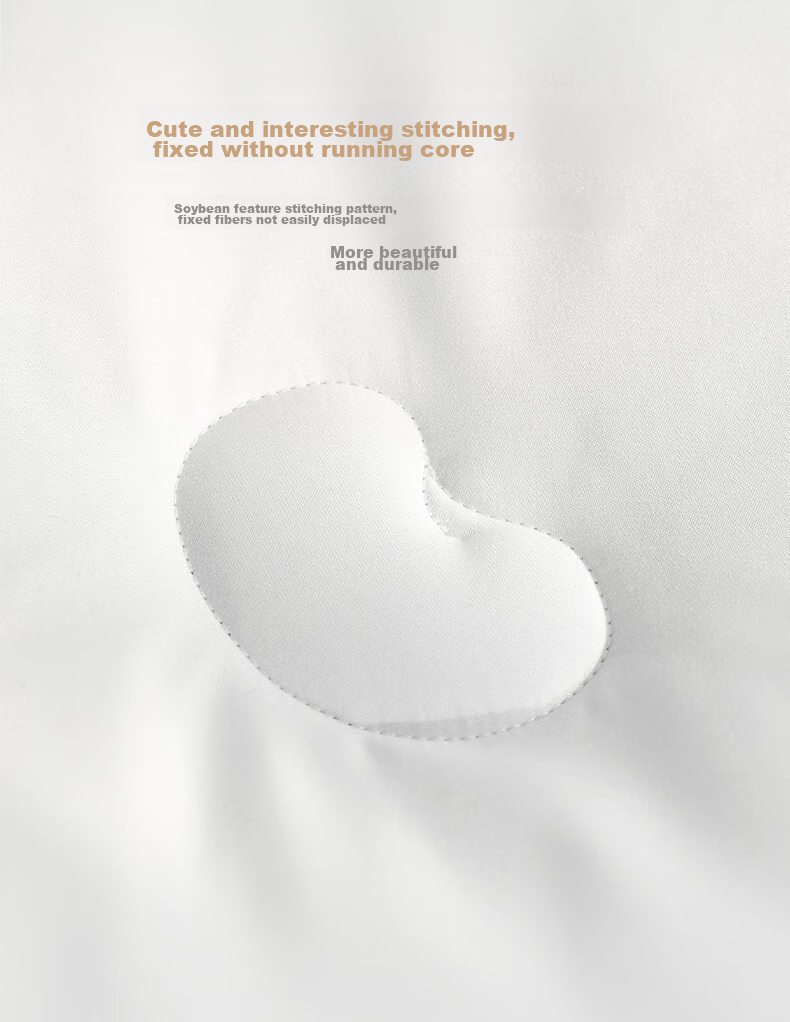 LUOLAI Home Textiles Quilt Duvet Insert, 60% Soy Protein Fiber, for Spring Autumn Winter Warmth, Net Weight 5.8 Ji 11