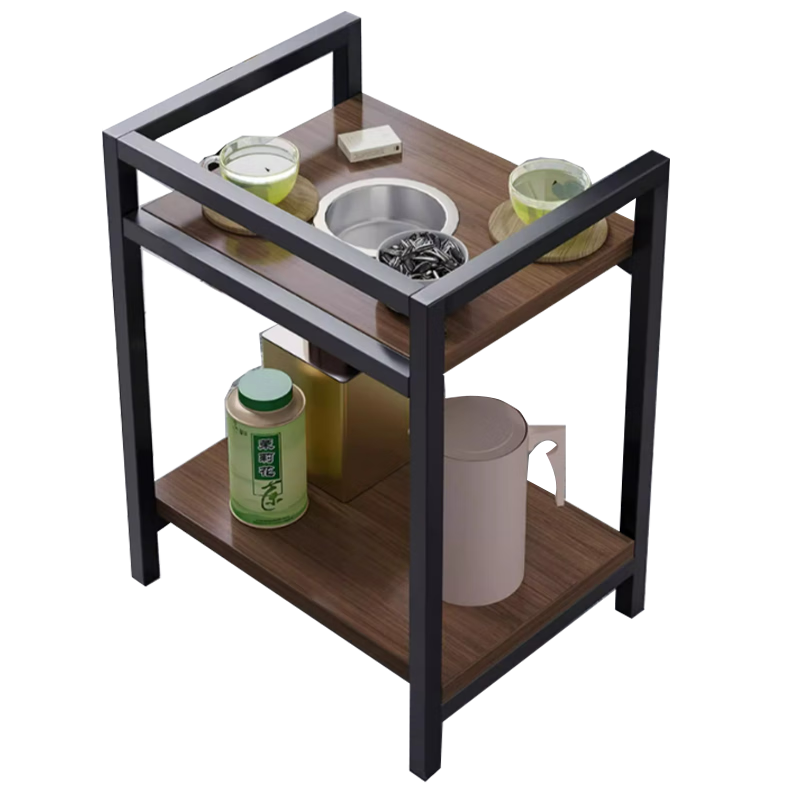 Shanshanmuyi Coffee Table, Mahjong Table, Tea Cabinet, Small Table, Movable Tea Rack, Storage Shelf, Side Table, Sofa End Table