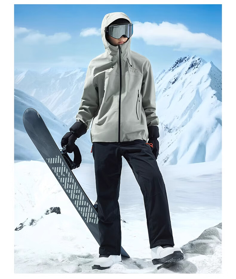 CAMEL [Himalaya Series] Outdoor Windproof And Rainproof Hard Shell Jacket for Men And Women, 3L H3500 A34CA31848 11