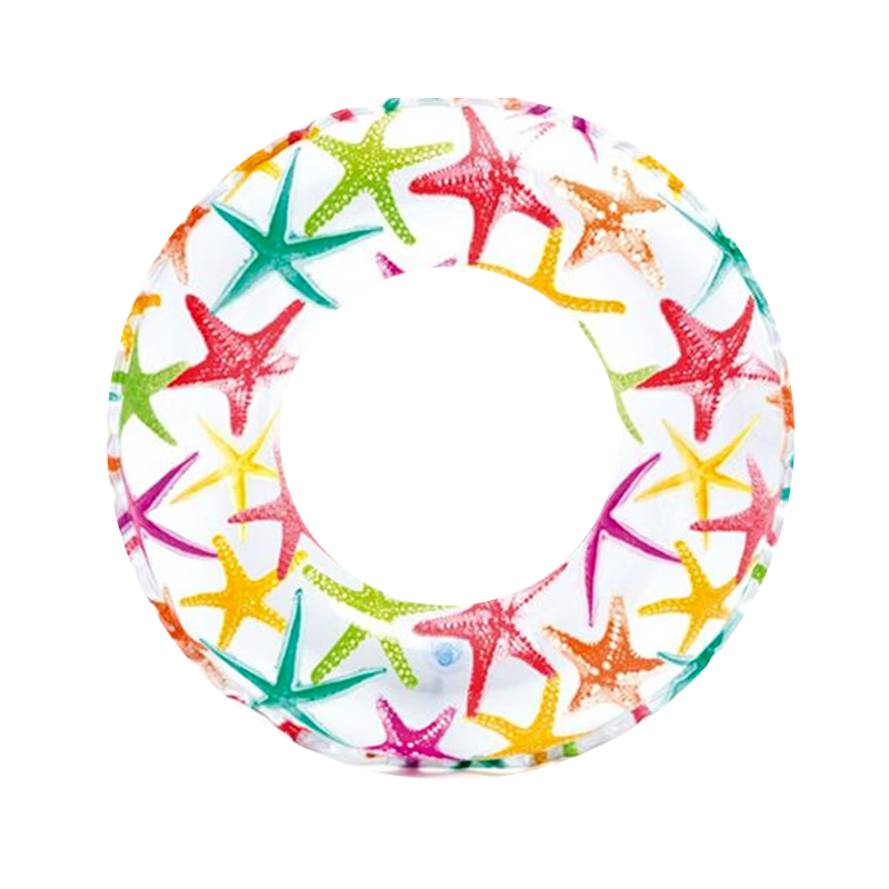 INTEX Children's Swimming Ring, Popular Inflatable Toy for Kids, Air Swim Ring for Ages 6-10 (Random Pattern) 59241