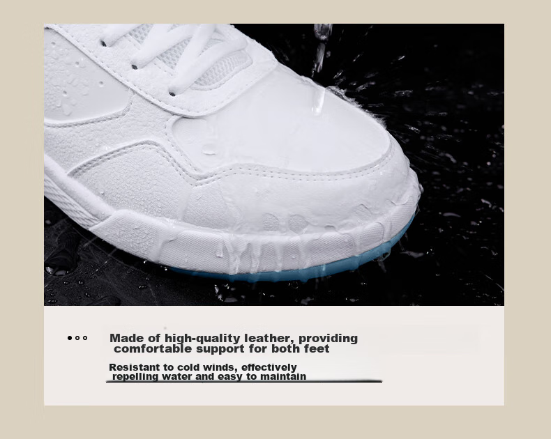 361° Women's Sports Shoes, Autumn And Winter High-Top Warm Fleece-Lined Heightening Casual Sneakers, Style 682146606A-1 11
