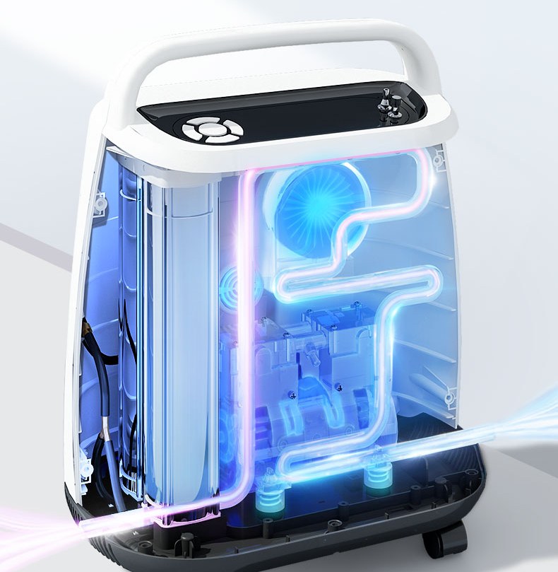 可孚 制氧机3l家用吸氧机带雾化老人吸氧气喘氧气孕妇专用分子筛制氧