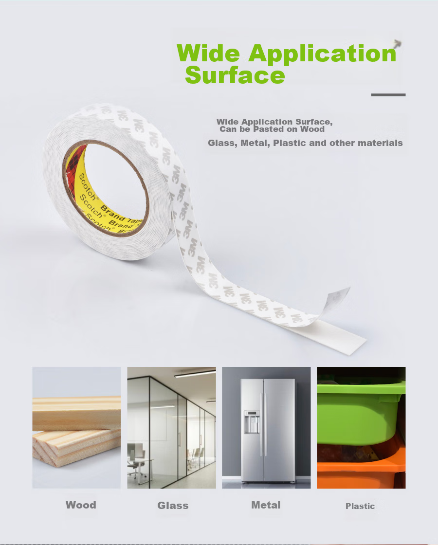 3M Scotch Double-Sided Foam Tape (Strong Type), Office Supplies, 320C-24, 24mm*5.5m 5