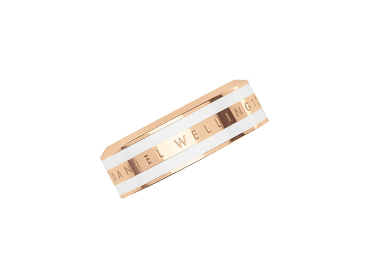 DanielWellington DW Ring for Men, Shining Black Rose Gold Size 60 Couple Rings DW319 Birthday Gift for Me 2