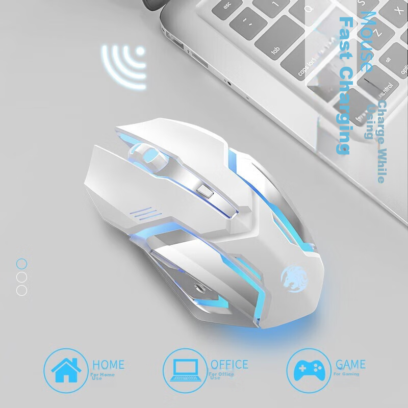 Беспроводная игровая мышь EWEADN G305, двухрежимная Bluetooth, перезаряжаемая, для ПК, планшета, ноутбука, PUBG E-Sports
