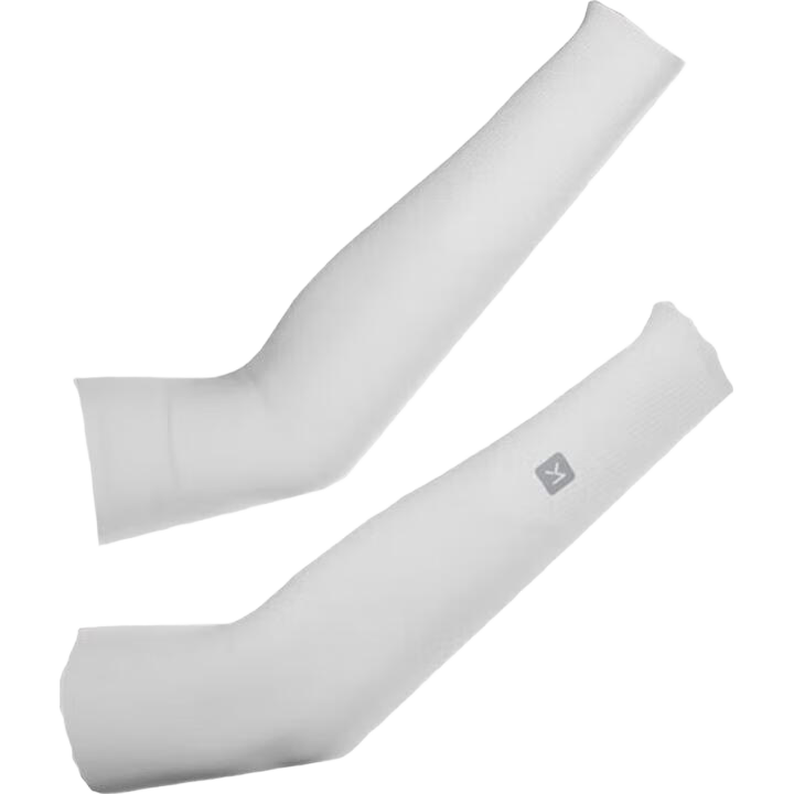 Keep Ice Sleeves [Ultra-Cool] Ice Silk Arm Sleeves, Sun Protection Arm Sleeves for Men And Women, UV-Resistant Thin Single Wrist Style, Pure White