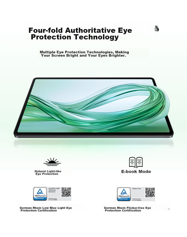 HONOR Tablet X9 [Subsidies], 11-Inch Tablet Computer, 6+128GB, High Refresh Rate Eye Protection Screen, 80-Day Ultra-Long Standby Time, All-Metal Integrated Body, Sky Blue Color 5