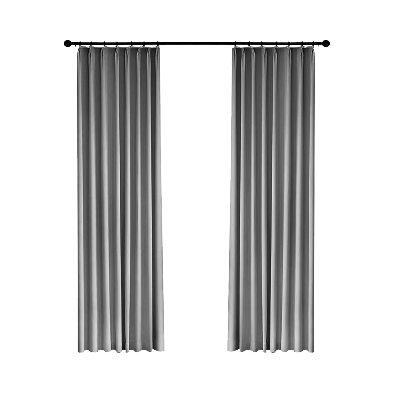 Ali No-Drill Roman Rod, Extendable Rod for Curtain Installation, Single Rod Curtain Support, White, 1.1-1.6 Meters