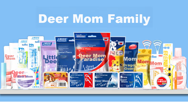 FAWNMUM Dental Floss Picks Family Pack, 200 Pieces/bag * 3 Bags Total 600 Pieces, Portable Box for Easy Carrying 17