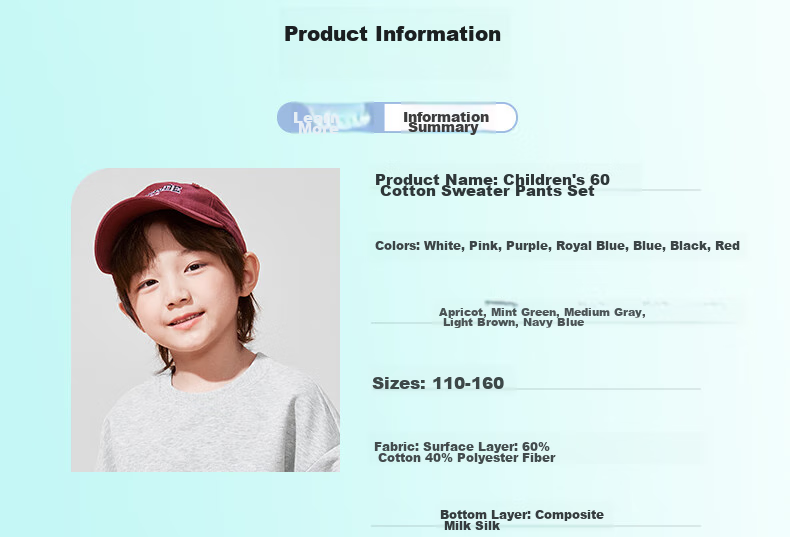 Baleno Boys' Outfit, Spring And Autumn 2026 Collection, Casual Sports Hoodie for Older Children, Spring Clothing, Two-Piece Set for Boys, Trendy 12