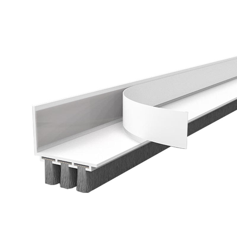 Qinghua Tile Gap Sticker, L-Shaped White Windproof Strip 90cm, Anti-Wind Anti-Insect Door Gap Soundproof Strip