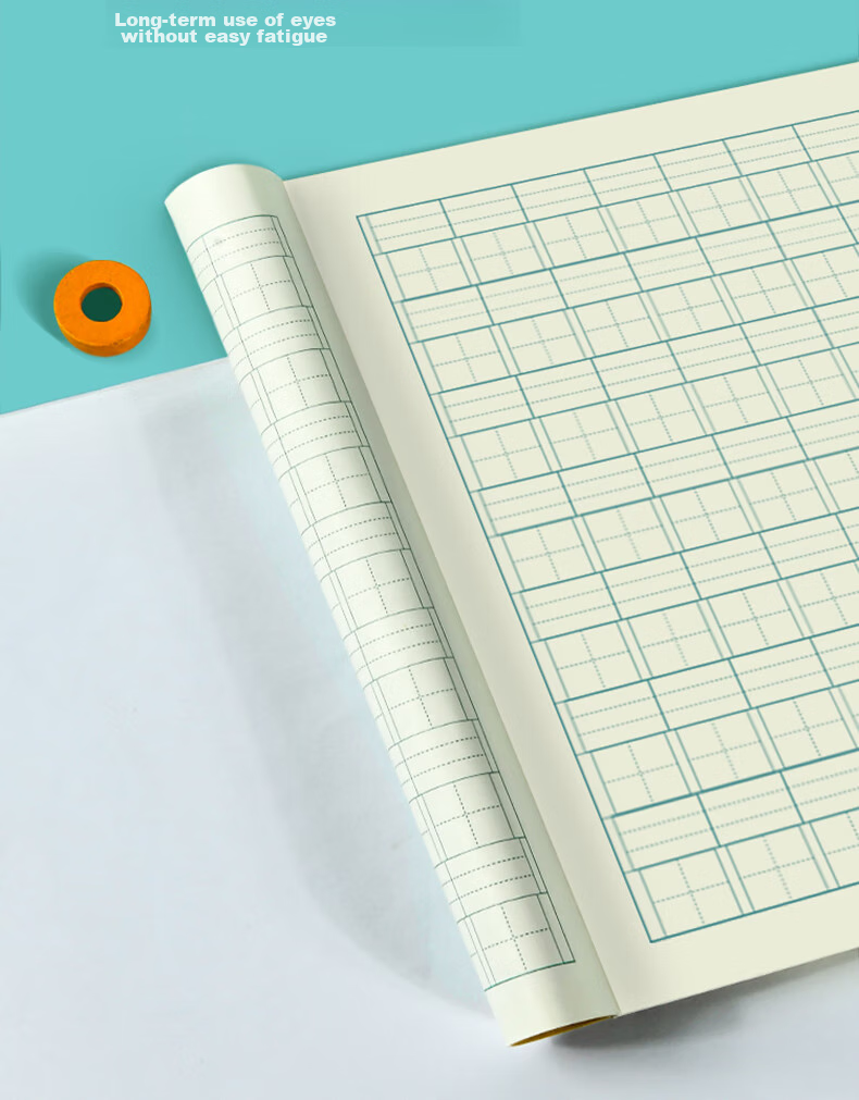 Duoliboshi 22k22 Sheets Student Exercise Notebook, Elementary School Math And Chinese Single-Line Practice Book, Middle School Large Notebook, Beijing Designated Notebook, Pack of 10 [Back-To Essential] 5