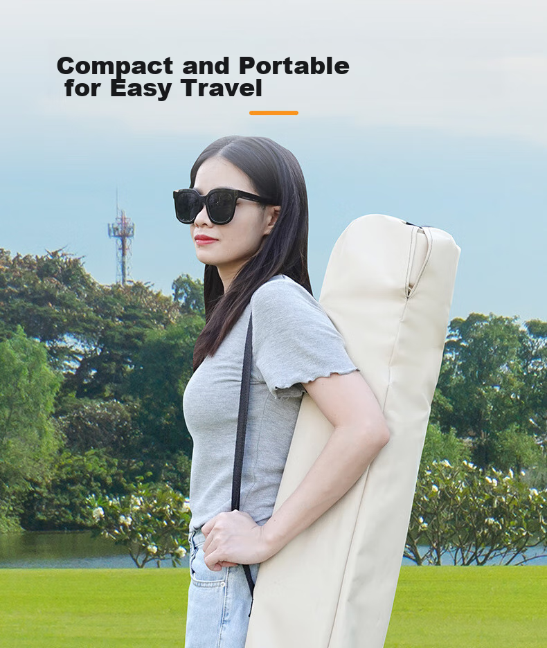 DU PONT Outdoor Camping Folding Chair Portable Lounge Chair Moon Chair with Footrest And Table Fishing Chair [Multi-Purpose Chair] 13