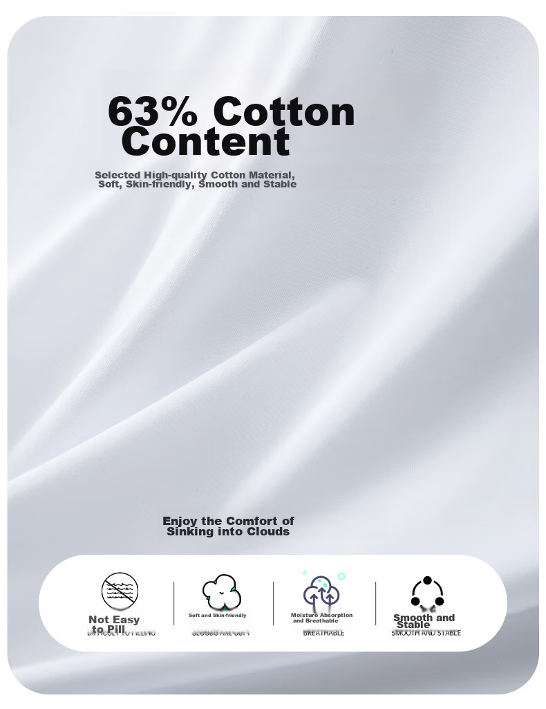 Yiershuang [Triple-Protection Fabric] Men's 50s White T-Shirt, Short-Sleeve Undershirt, Waterproof, Oil-Resistant, Stain-Proof, Loose-Fit Casual Sweatshirt 4