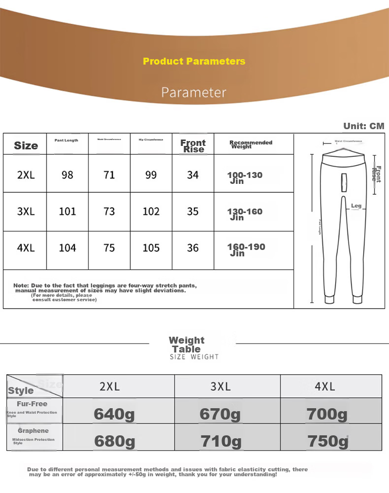 LangSha Thermal Underwear for Men [2026 Fall New Arrival], Fleece-Lined Thick Graphene Knee Protection Base Layer Pants, Extra Thick Cotton Pants for Northeast China 15