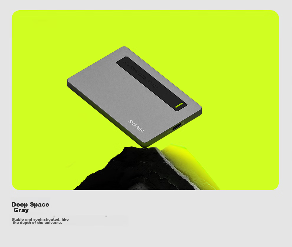 SHARGE Magnetic Hard Drive Enclosure with Bend Cable, USB-C to USB-C Data Transfer, Compatible with Apple IPhone 16, Mobile Phones And Mac Computers 12