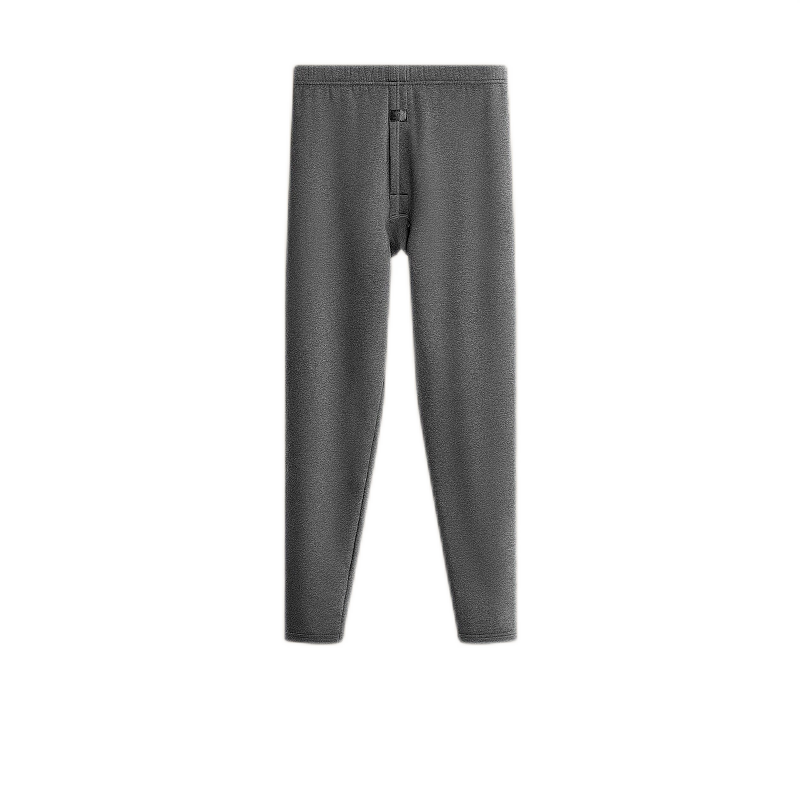 SEPTWOLVES [320g] Fleece-Lined Thermal Pants, Autumn And Winter Thickened Long Johns for Men, Warm Thick Inner Wear Fleece Pants
