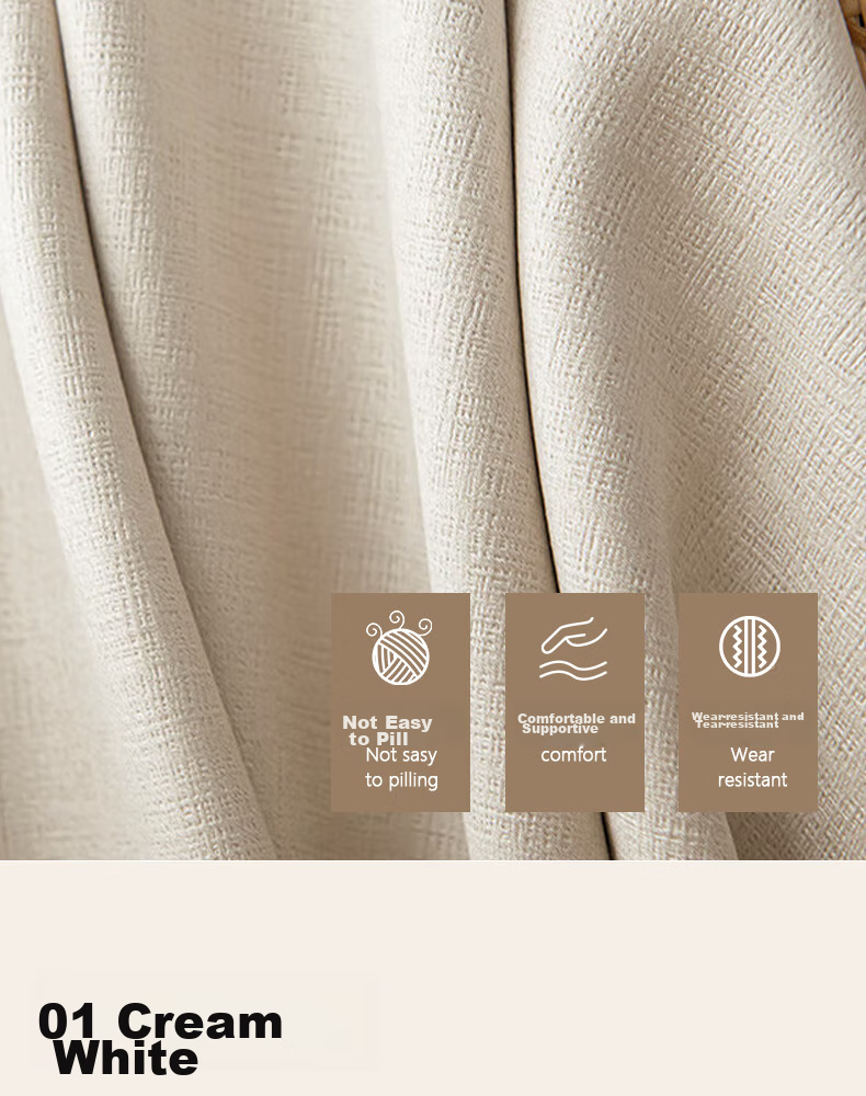 Mihua Curtains, Blackout Sun Protection Finished Fabric Curtains, Twilight Milk Tea Color, 3.0 Meters Wide * 2.7 Meters High, Single Panel 11