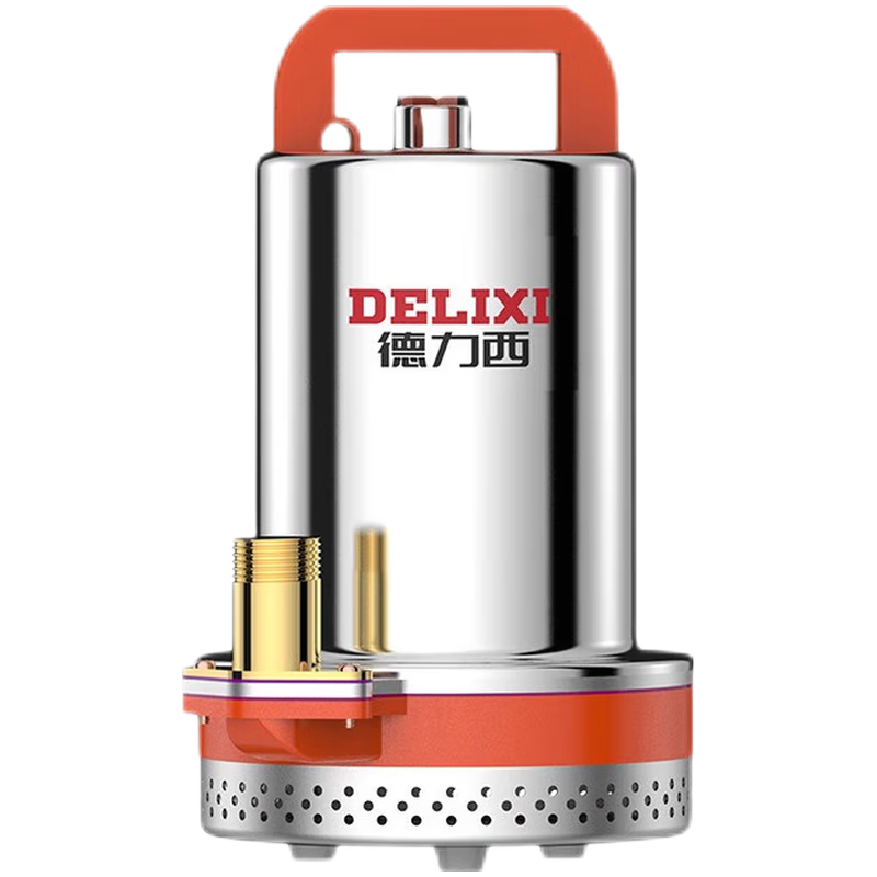 Delixi DC Submersible Pump Agricultural Water Pump Electric Vehicle Water Pump Household High Lift Well Small Water Pump