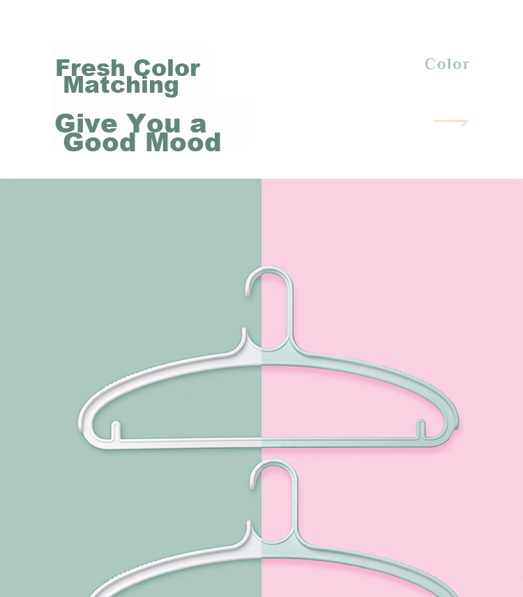 CHAHUA Hangers, Wide Shoulder Seamless Non-Slip Drying Rack, Suit Plastic Coat Hanger, Pack of 3 8
