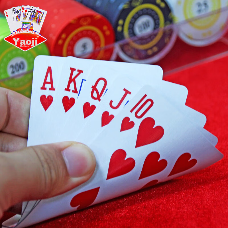 Игральные карты Yaoji, 959 Золотой Веер, 10 колод, самообслуживание, подлинный продукт, оптовая продажа