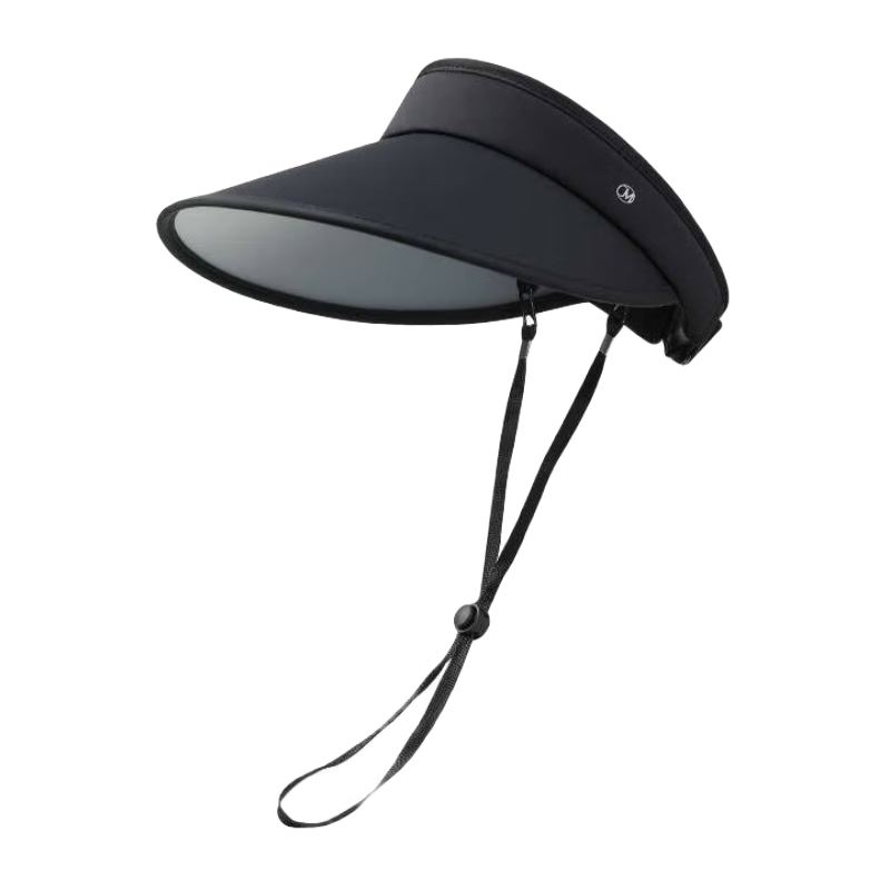 JIUMU Sun Protection Hat for Women, Sun Visor Cap, Sun Hat, Visor Cap, Cool Hat, Summer Outdoor Face-Covering UV Protection Hat for Wome