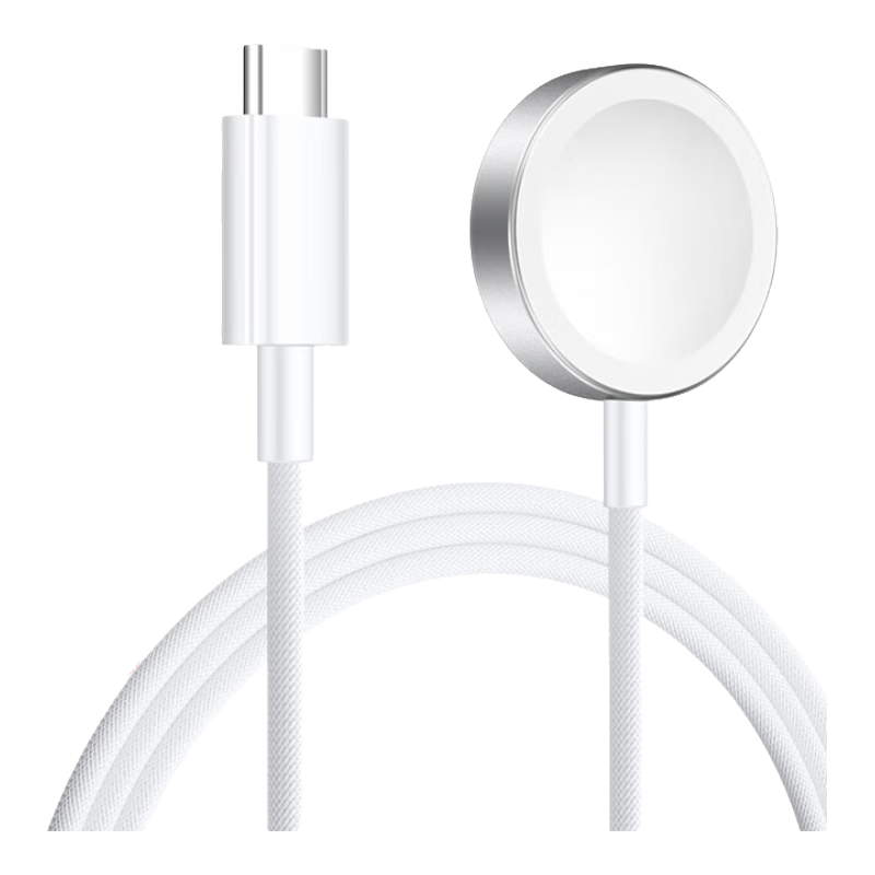 Binghong Magnetic Charging Dock for Apple Watch, Compatible with Apple IWatch Charger, Fast Charging Base for S11 Ultra 3 SE 3 2 S10 S9 8 7 6-Type C Braided Cable