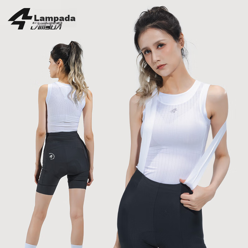 Lameda Women's Cycling Sweat-Wicking Vest, Quick-Drying Undershirt for Road Biking, Mianyun (Mianyun), Size S